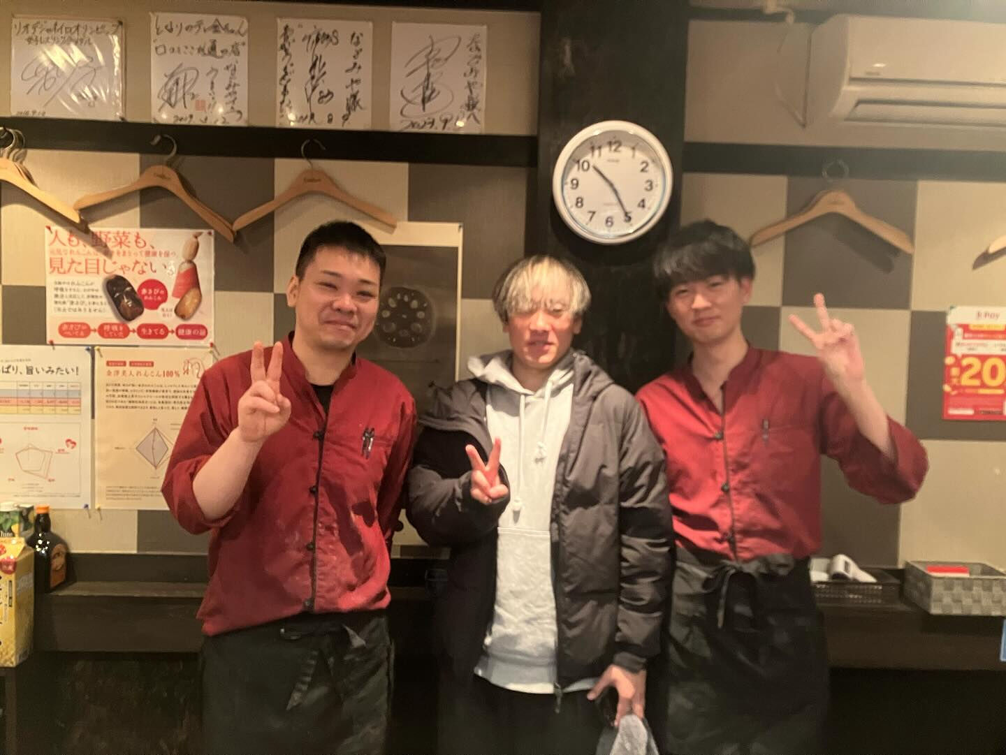 3月から今時期にかけてアルバイトくん達の入れ替わりがあって正